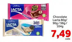 Shibata Supermercados Chocolate Lacta oferta