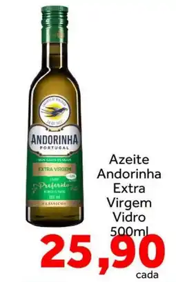 Shibata Supermercados Azeite andorinha extra virgem vidro oferta