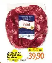 Atacadão Friboi - cordão de filé mignon oferta