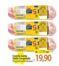 Atacadão Sadia - costela suína oferta