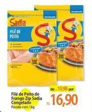 Atacadão Sadia - filé de peito de frango congelado oferta