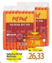 Atacadão Pif paf - salsicha oferta