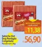 Atacadão Perdigão - salsicha hot dog congelada oferta