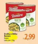 Atacadão Bonare - ervilha e milho oferta