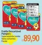 Atacadão Pampers - fralda descartável oferta