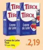 Atacadão Tirol - creme de leite oferta