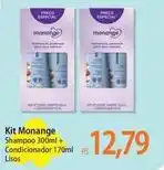Atacadão Monange - kit shampoo + condicionador oferta