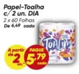 Dia Dia - papel-toalha oferta
