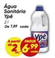 Dia Ypê - água sanitária oferta