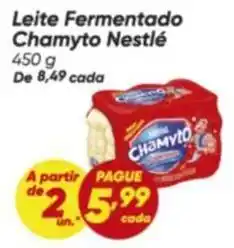 Dia Nestlé - leite fermentado chamyto oferta