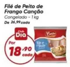 Dia Dia - filé de peito de frango cancao oferta