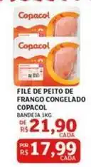 Assaí Atacadista Copacol - file de peito de frango congelado oferta