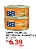 Assaí Atacadista 88 - atum ralado ao natural ou em oleo oferta