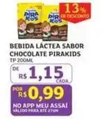 Assaí Atacadista Sabor - bebida láctea sabor chocolate oferta