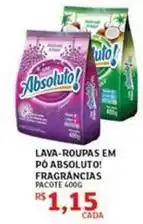 Assaí Atacadista Absoluto - lava-roupas em pó fragrâncias oferta