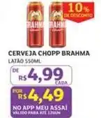 Assaí Atacadista Brahma - cerveja chopp oferta