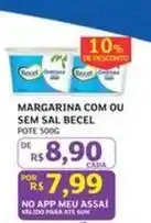 Becel - margarina com ou sem sal