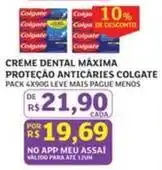 Assaí Atacadista Colgate - creme dental máxima proteção anticáries oferta