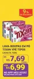 Assaí Atacadista Ypê - lava-roupas em po tixan oferta