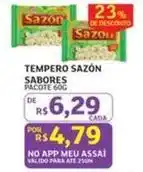 Assaí Atacadista Sazón - tempero oferta