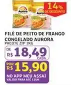 Assaí Atacadista De - filé de peito de frango congelado oferta