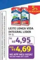Assaí Atacadista Vida - leite longa vida integral oferta