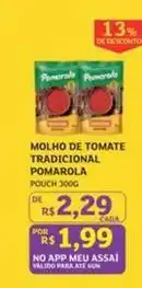 Assaí Atacadista Pomarola - molho de tomate tradicional oferta