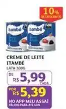 Assaí Atacadista Sun - creme de leite oferta