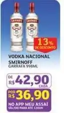 Assaí Atacadista Smirnoff - vodka nacional oferta
