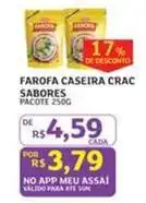 Assaí Atacadista Sabores - farofa caseira crac sabores oferta