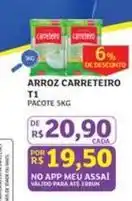 Assaí Atacadista Carreteiro - arroz oferta