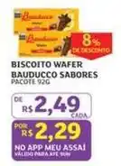 Assaí Atacadista Bauducco - biscoito wafer sabores oferta