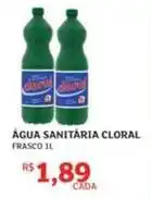Assaí Atacadista Cloral - água sanitária oferta