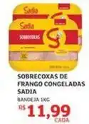 Assaí Atacadista Sadia - sobrecoxas de frango congeladas oferta