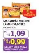 Assaí Atacadista Sabores - macarrão lâmen sabores oferta