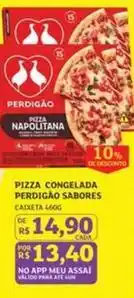 Assaí Atacadista Perdigão - pizza congelada oferta