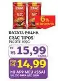 Assaí Atacadista Crac - batata palha oferta