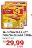 Assaí Atacadista Sadia - salsicha para hot dog congelada oferta