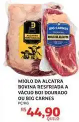 Assaí Atacadista Big - miolo da alcatra bovina resfriada a vácuo boi dourado ou carnes oferta
