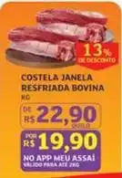 Assaí Atacadista Bovina - costela jarela resfriada bovina oferta
