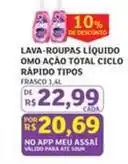 Assaí Atacadista Omo - lava-roupas líquido acão total oferta