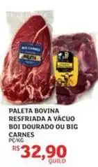 Assaí Atacadista Bovina - paleta bovina resfriada a vacuo boi dourado ou big carnes oferta