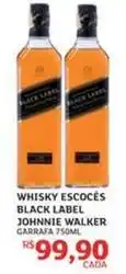 Assaí Atacadista Johnnie walker - whisky escoces black label oferta