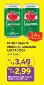 Assaí Atacadista Antarctica - refrigerante original guaraná oferta