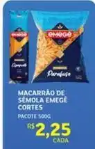 Assaí Atacadista Emegê - macarrao de semola cortes oferta