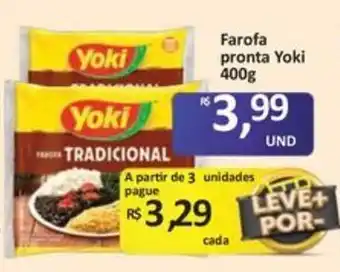 Farofa pronta yoki tradicional