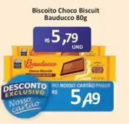 Paulistão Supermercados Biscoito Choco Biscuit Bauducco oferta
