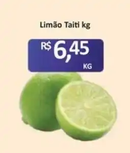 Paulistão Supermercados Limão Taiti kg oferta