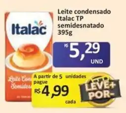 Paulistão Supermercados Leite condensado Italac TP semidesnatado oferta