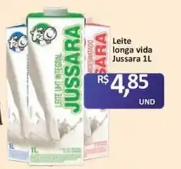 Paulistão Supermercados Leite longa vida Jussara oferta